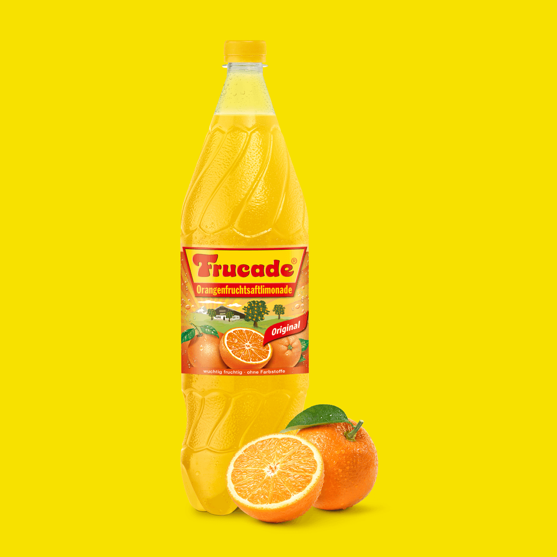 Orangenfruchtsaftlimonade