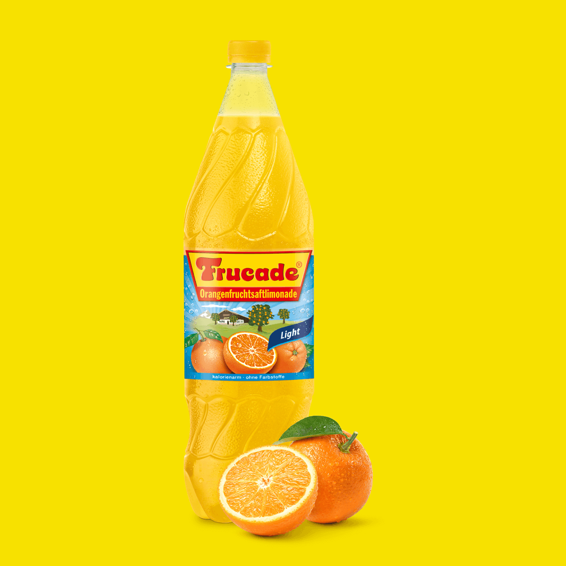 Orangenfruchtsaftlimonade Light